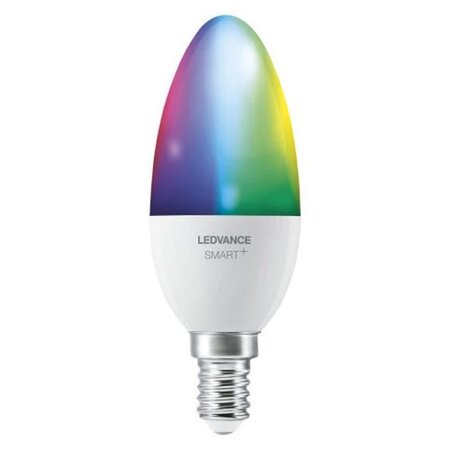 Ledvance bte1 ampoule smart+ wifi flamme depolie 40w e14couleur changeante