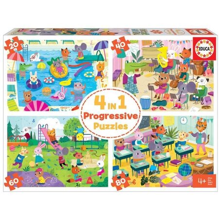 Puzzle - A l'école