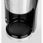 RUSSELL HOBBS 24210-56 Cafetière Filtre 625ml Compact Home, Café Rapide en 7mn, Cuillère Dosette, Maintien au Chaud - Inox Brossé