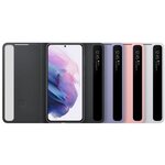 Smart clear view cover s21 plus noir