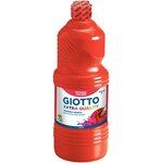 Flacon de 1L de gouache liquide GIOTTO EXTRA QUALITY rouge vermillon