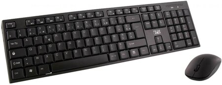 Ensemble Clavier - Souris sans fil T'nB Classy (Noir)