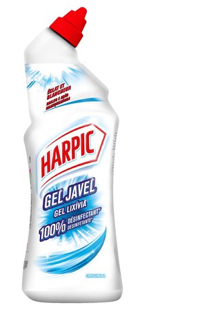 Gel WC Javel Eclat et Blancheur - 750 ml HARPIC
