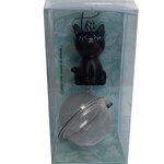 Boule à thé breloque chat noir