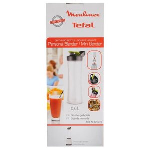 Moulinex accessoires xf205010 gourde nomade 0 6l pour mini blender