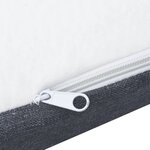 vidaXL Surmatelas de sommier tapissier 200x140x5 cm