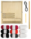 Kit pour tissage mural complet avec métier à tisser