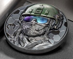 Pièce de monnaie en Argent 20 Dollars g 93.3 (3 oz) Millésime 2022 Real Heroes SPECIAL FORCES