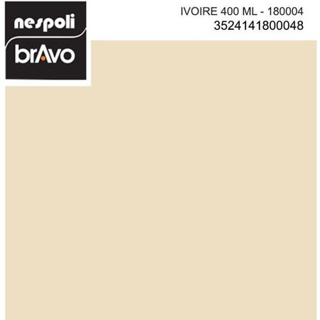 Aérosol peinture professionnelle ivoire 400 ml  nespoli