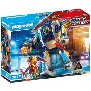 Playmobil - 70571 - police robot de police