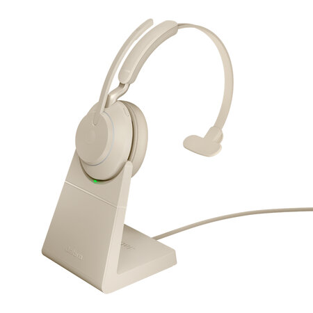 Jabra  evolve2 65 mono blanc + link 380a + base chargeur
