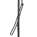 vidaXL Parasol d'extérieur avec mât en acier Terre cuite 250x250x230cm