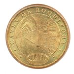 Mini médaille monnaie de paris 2008 - caves de roquefort