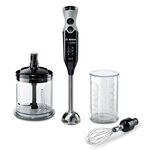 Bosch msm67160 mixeur plongeant avec hachoir ergomixx - noir