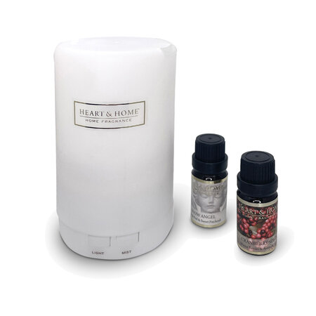 Coffret cadeau diffuseurs d'arômes heart and home