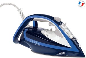 Fer À Repasser Vapeur Turbopro De 0,30L 2600W Bleu Blanc