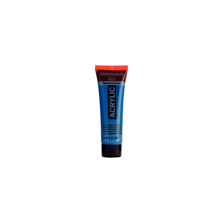 Peinture acrylique en tube - bleu manganese - 20ml - amsterdam