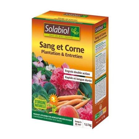 SOLABIOL SOMIX15G10 Sang Et Corne - 1,5 Kg