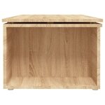 vidaXL Table basse Chêne sonoma 150x50x35 cm Aggloméré