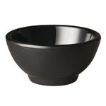 Bol rond en mélamine noir pure 300 ml - aps -  - mélamine x65mm