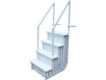 Escalier simple pour piscine