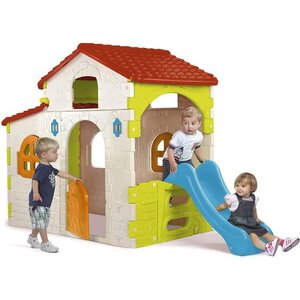 Maison pour enfant Beauty House - plastique anti-UV - FEBER - avec toboggan