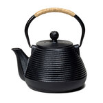 Tetsubin - théière japonaise noire en fonte 1 l
