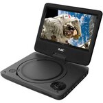 D-JIX PVS 706-20 Lecteur DVD Portable 7 rotatif
