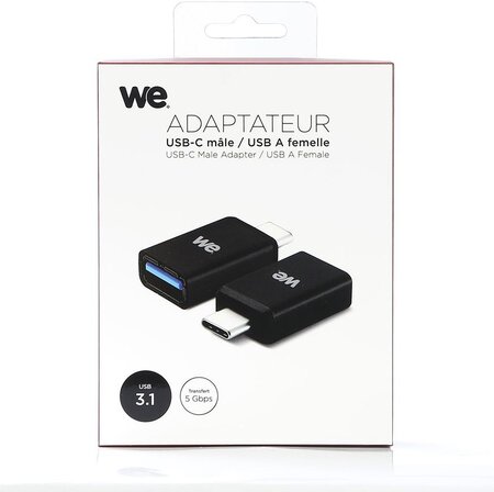 Adaptateur We USB 3.1 Type-C Vers USB MF