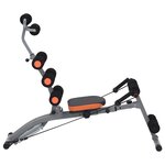 vidaXL Appareil d'exercices abdominaux en L avec cordes élastiques