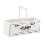 Panier en bois avec anse epicerie fine