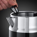 Russell hobbs bouilloire retro noir classique 2400 w 1 7 l