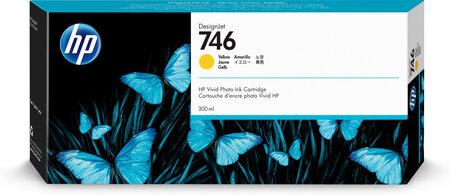 Hp hp 746 300-ml yellow ink cartridge hp 746 300-ml yellow ink cartridge