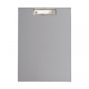 Porte-bloc plastifié - format a4 - gris - maul