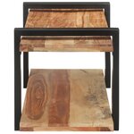 vidaXL Meuble TV 90x40x40 cm Bois d'acacia solide