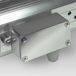 Eurom chauffage pour patio "golden 1300 comfort" 1300 w argenté