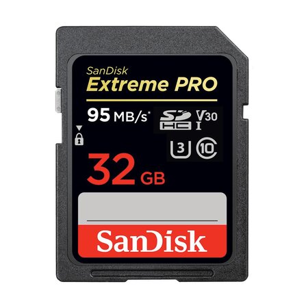 Carte mémoire Secure Digital (SD) Sandisk Extreme Pro 32Go SDHC