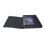 Boite De Classement Exabox Dos 40mm Carte Lustrée Scotten - A4 - Noir - X 10 - Exacompta