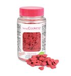 Décors sucrés coeurs rouges + Stylo de glaçage noir