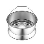 SEB P4221417 Autocuiseur Cocotte-minute NUTRICOOK+ - 8L - Tous feux dont induction - Fabriqué en France - Inox et noir