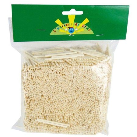 4400 mini bâtonnets de bois pour maquettes 4 3 cm
