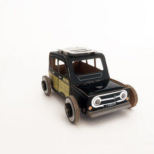 Autogami 4l parisienne renault - jouet voiture solaire diy