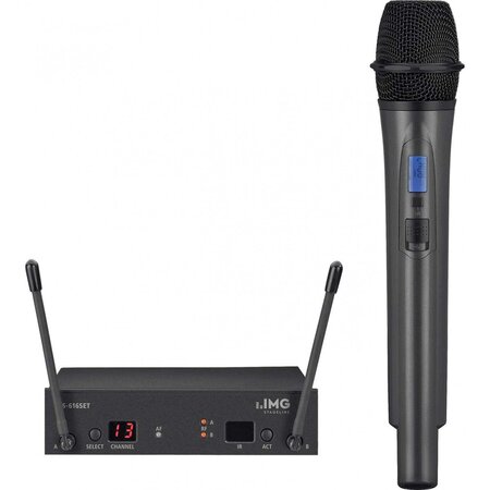 Système Micro Sans Fil Multi-fréquences Monacor Txs-616 Set