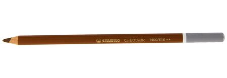 Crayon de couleur fusain pastel carbothello ocre foncé stabilo