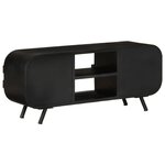 vidaXL Meuble TV 110x30x45 cm Bois de récupération massif