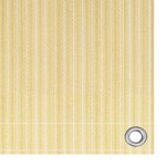 vidaXL Tapis de tente 400x400 cm Beige