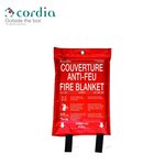 Couverture anti-feu 1.20m x 1.20m – sachet souple