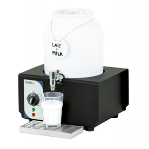 Distributeur de lait chaud professionnel en porcelaine 10 l - casselin -  - porcelaine10 340x260x430mm