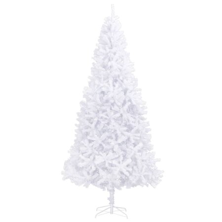 vidaXL Sapin de Noël artificiel 300 cm Blanc