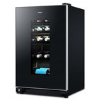 Haier ws32gae - cave a vin de service - 32 bouteilles - pose libre - l50 x h82 cm - noir